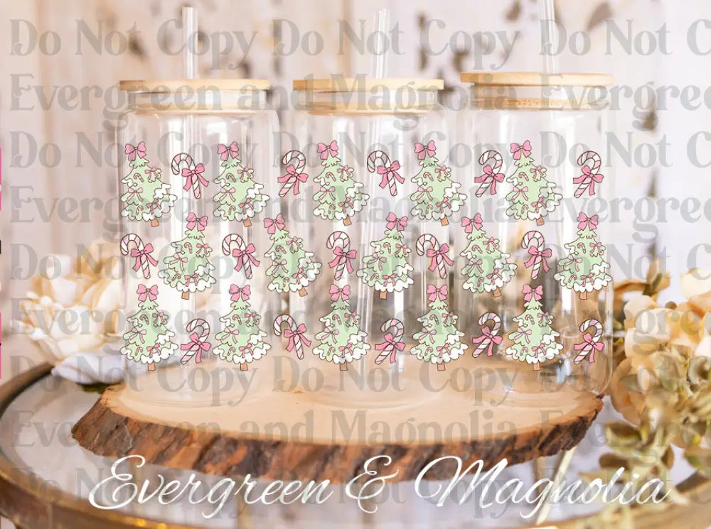 Green trees 25 bows