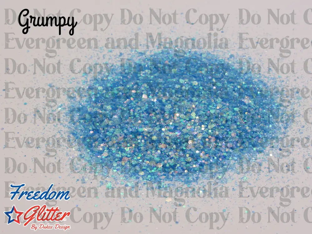 Grumpy (Iridescent Glitter)