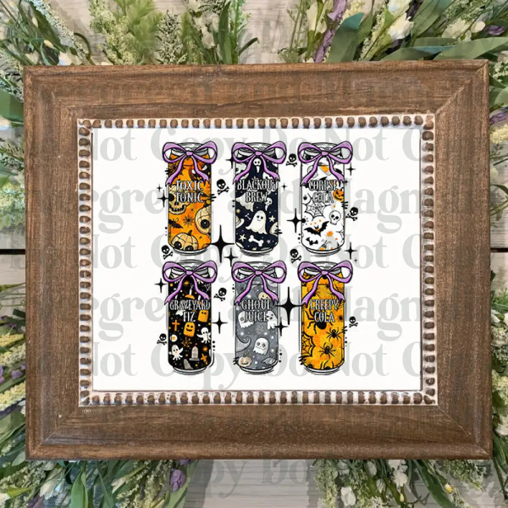 Halloween drink coquette