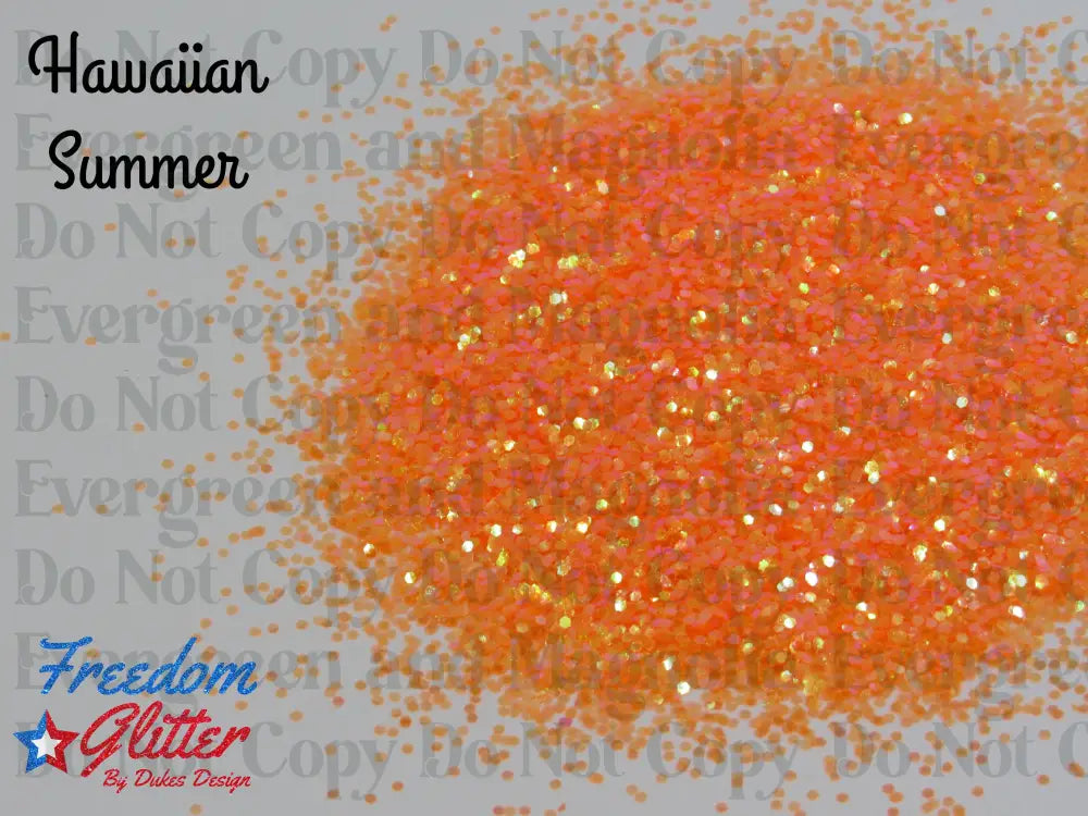 Hawaiian Summer (Iridescent Glitter)