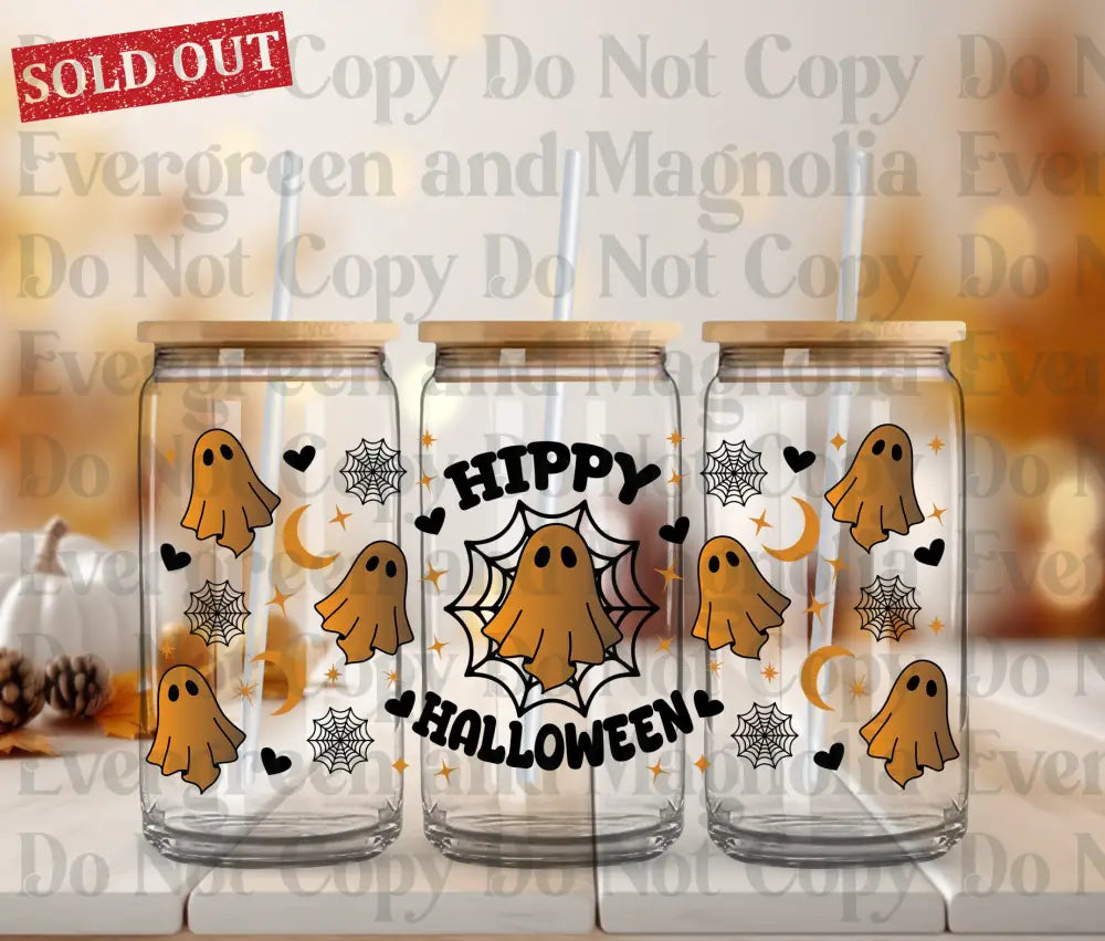 Hippy Halloween 16oz UvDTF Wrap Bundle