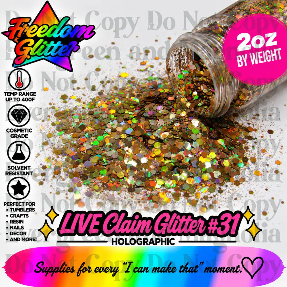 LIVE Claim Glitter #31