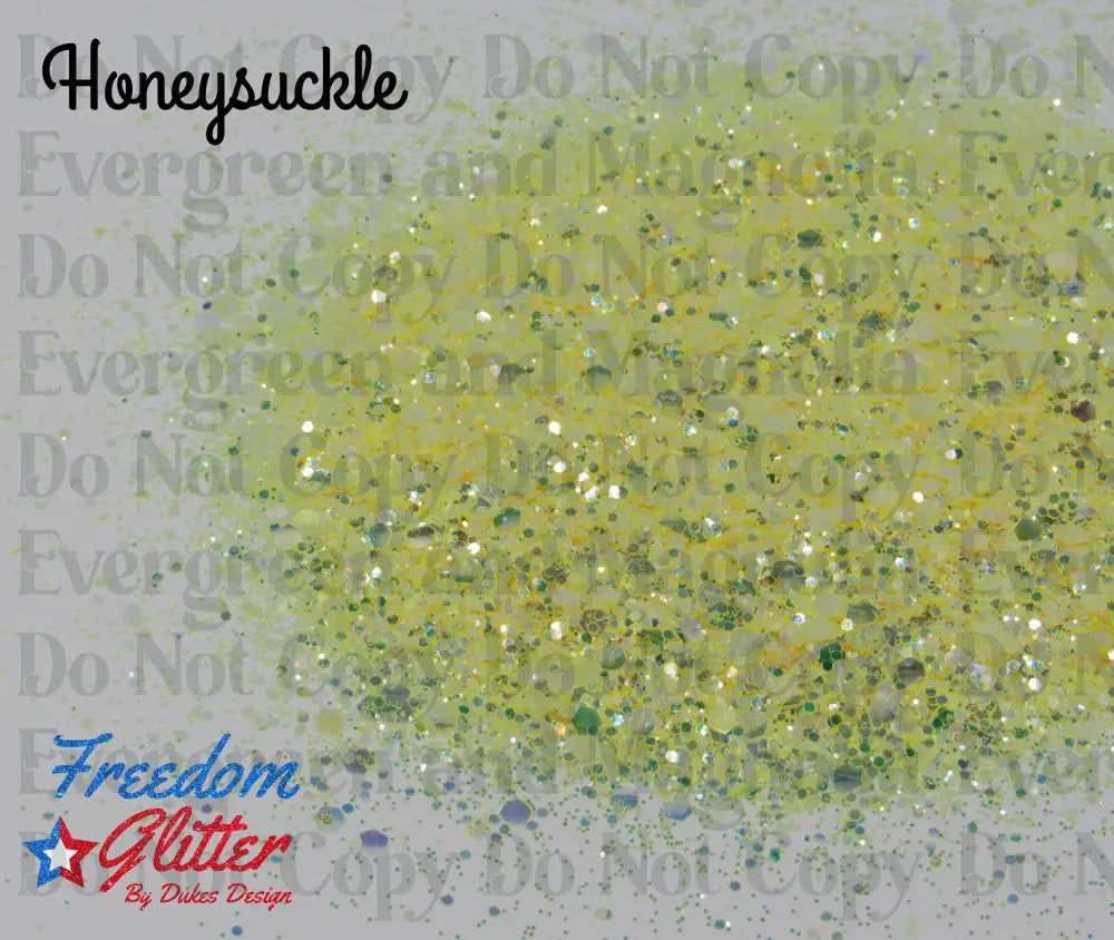 Honeysuckle (Iridescent Glitter)