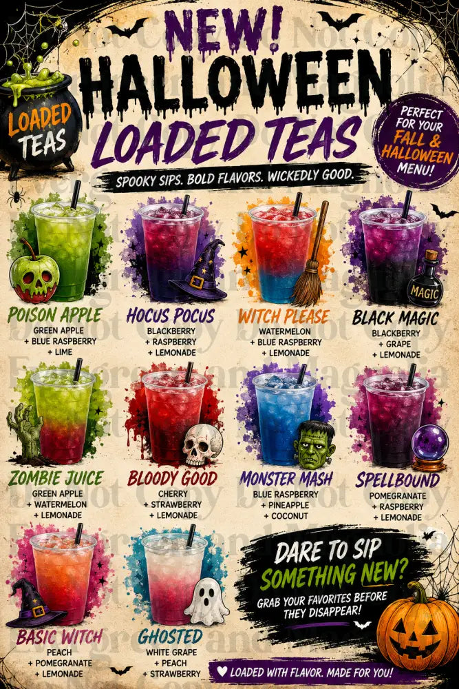 Halloween Loaded Tea Bundle