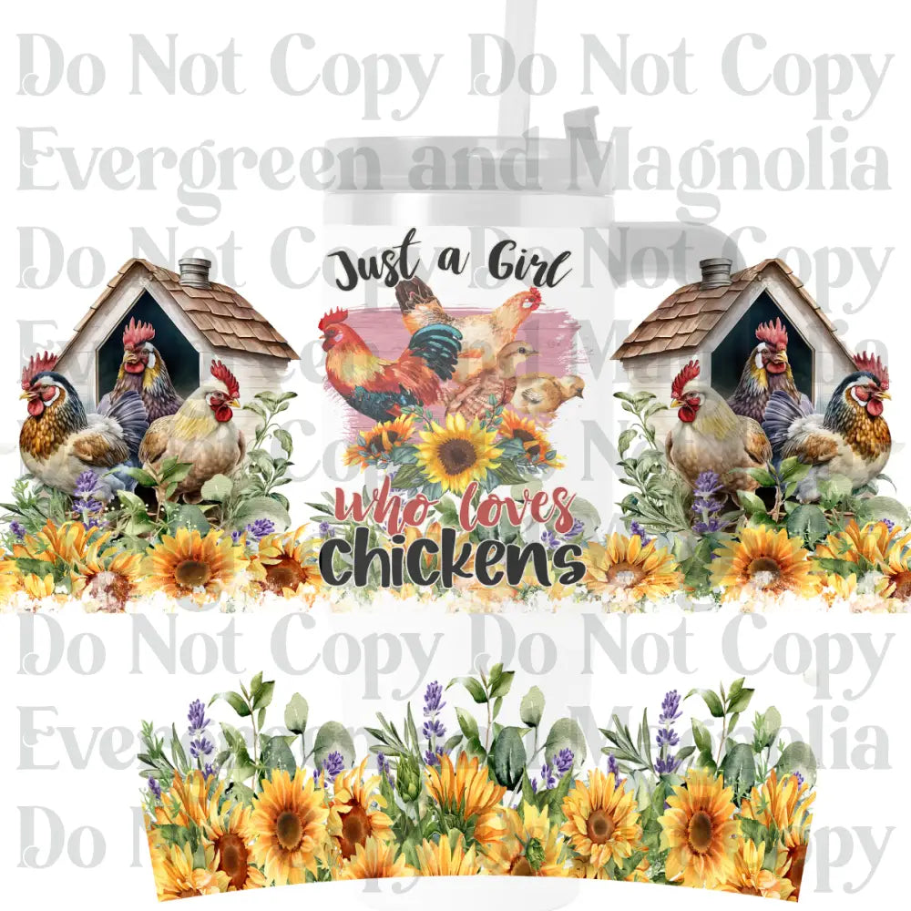 Just a Girl who loves Chickens