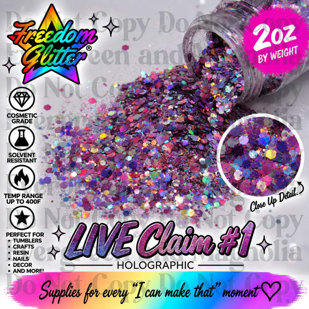 LIVE Claim Glitter #1
