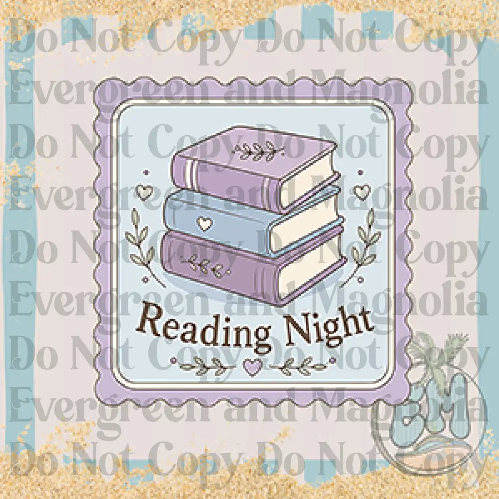 Late night reading night
