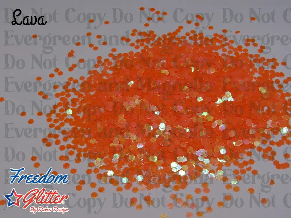 Lava (Glow Glitter)