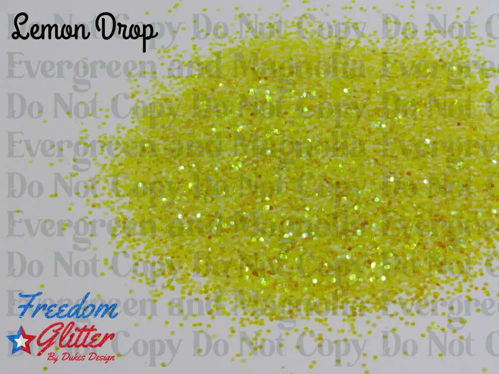 Lemon Drop (Iridescent Glitter)