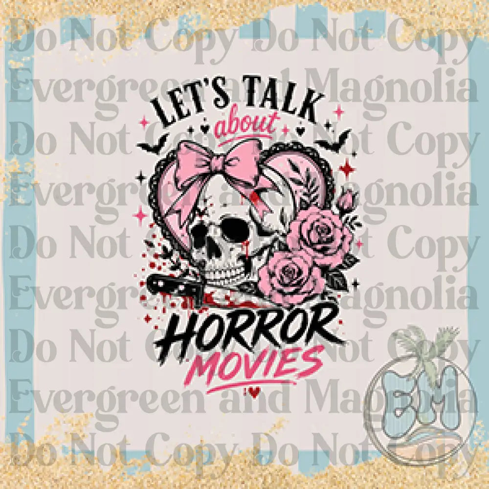 Let's talk horror movies