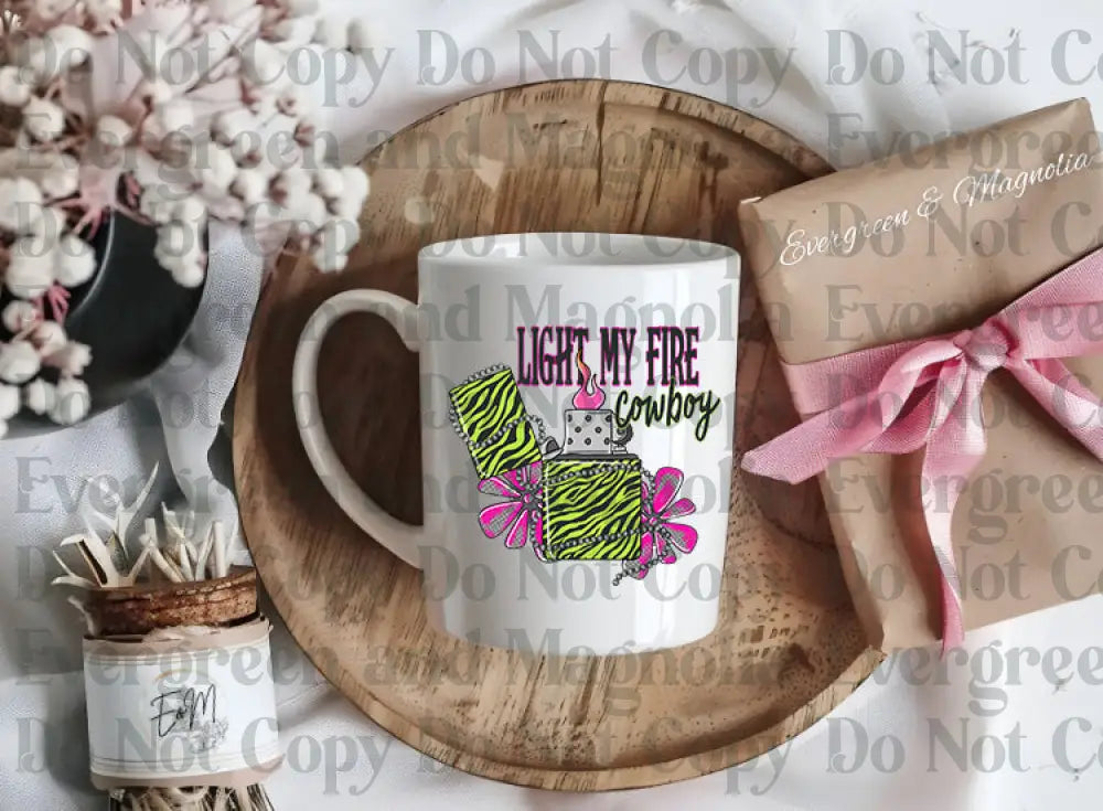 Light my fire Decal
