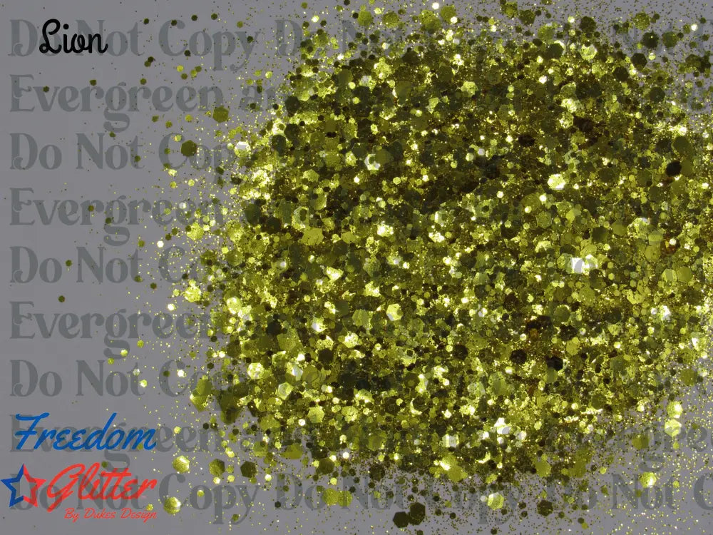 Lion (Metallic Glitter)