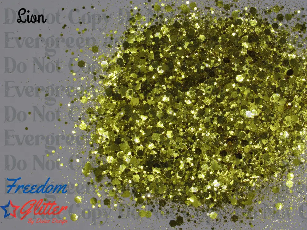 Lion (Metallic Glitter)