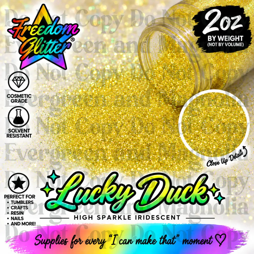 Lucky Duck (High Sparkle Iridescent)