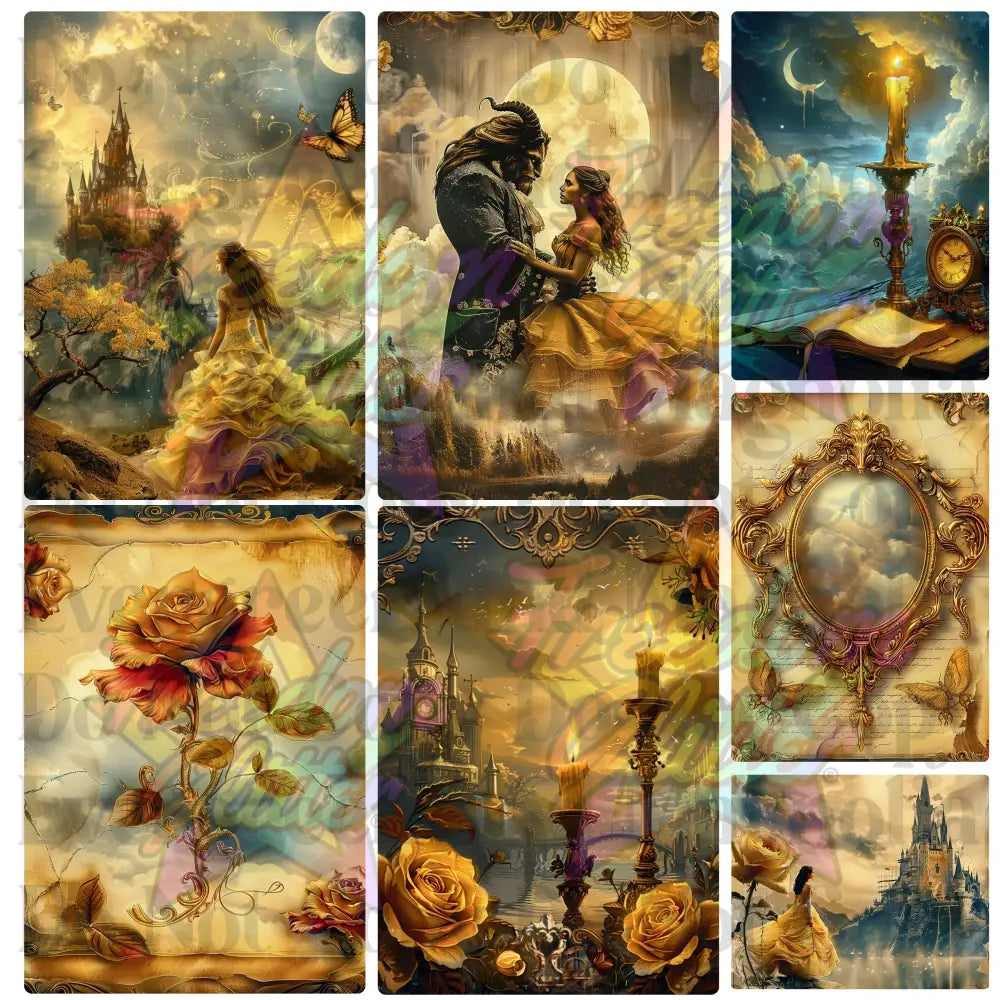 Mixed Image Sheet - Belle of the Ball 2 (Printed Vinyl)