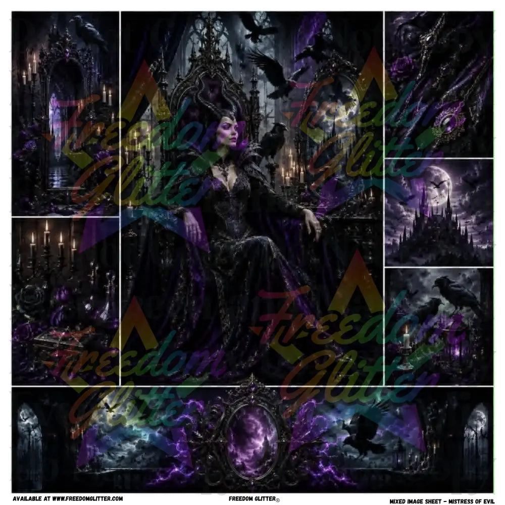 Mixed Image Sheet - Mistress of Evil (Printed Vinyl)