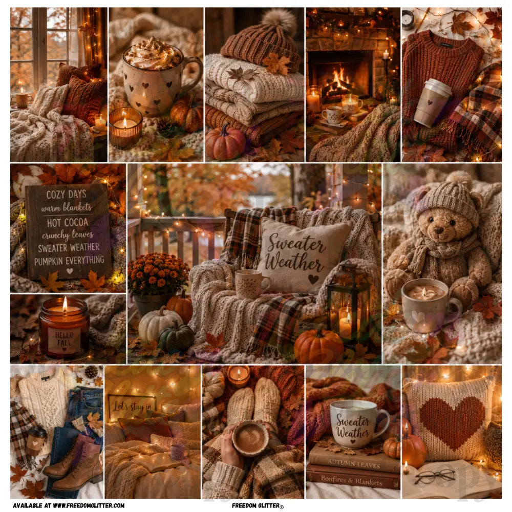 Mixed Image - Cozy Fall 1 (Printed Vinyl)