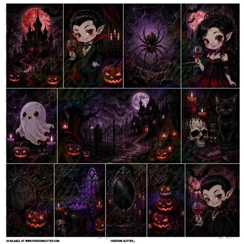Mixed Image - Cute Vampires 2 (Printed Vinyl)