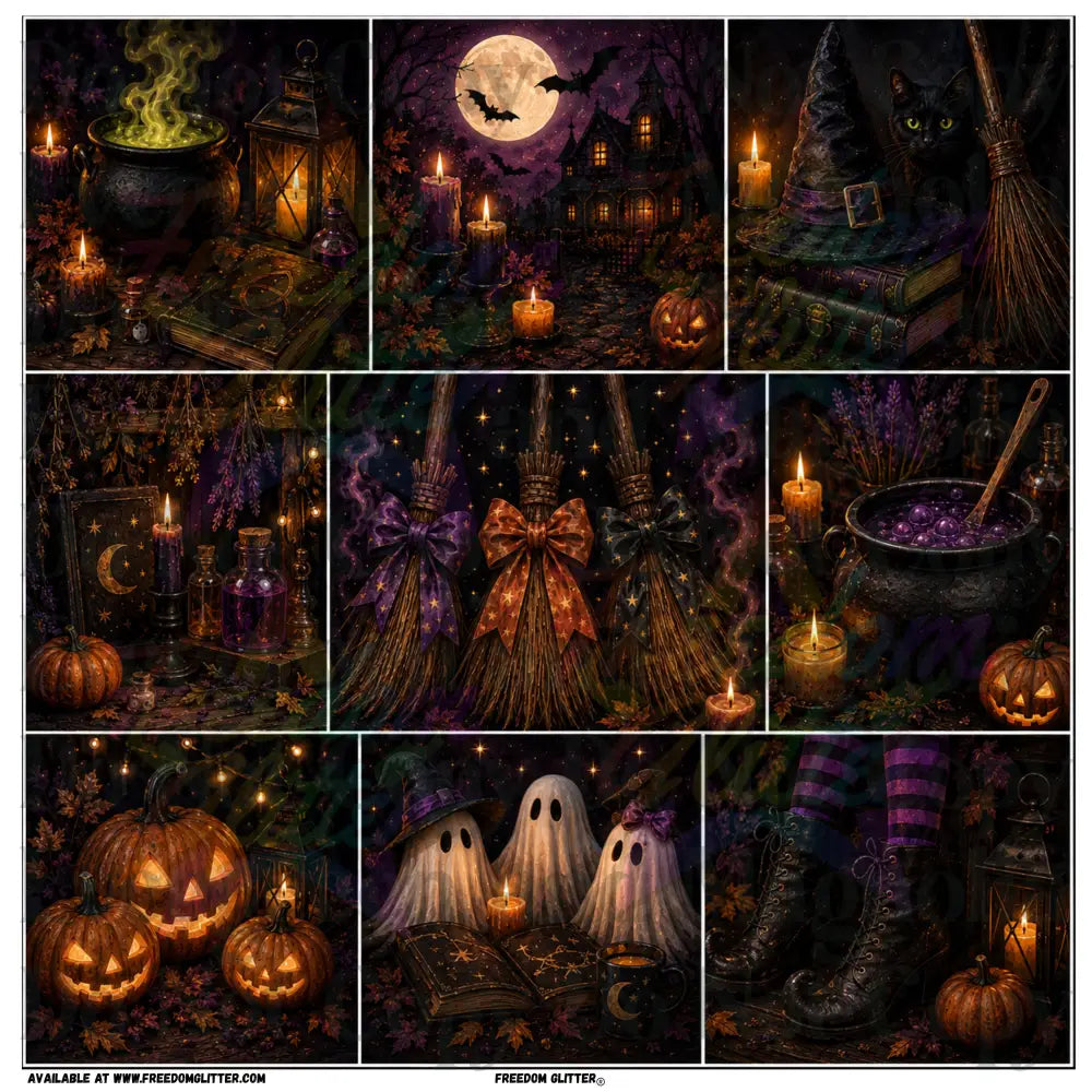 Mixed Image - Spooky Halloween 1 (Printed Vinyl)