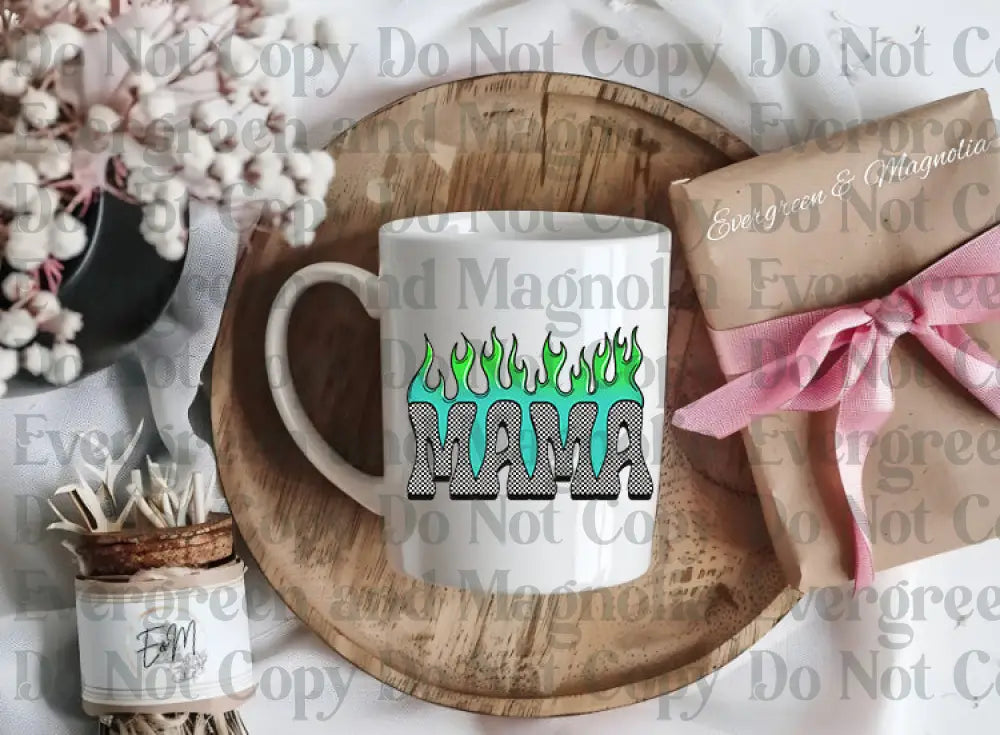 Mamaflames Decal