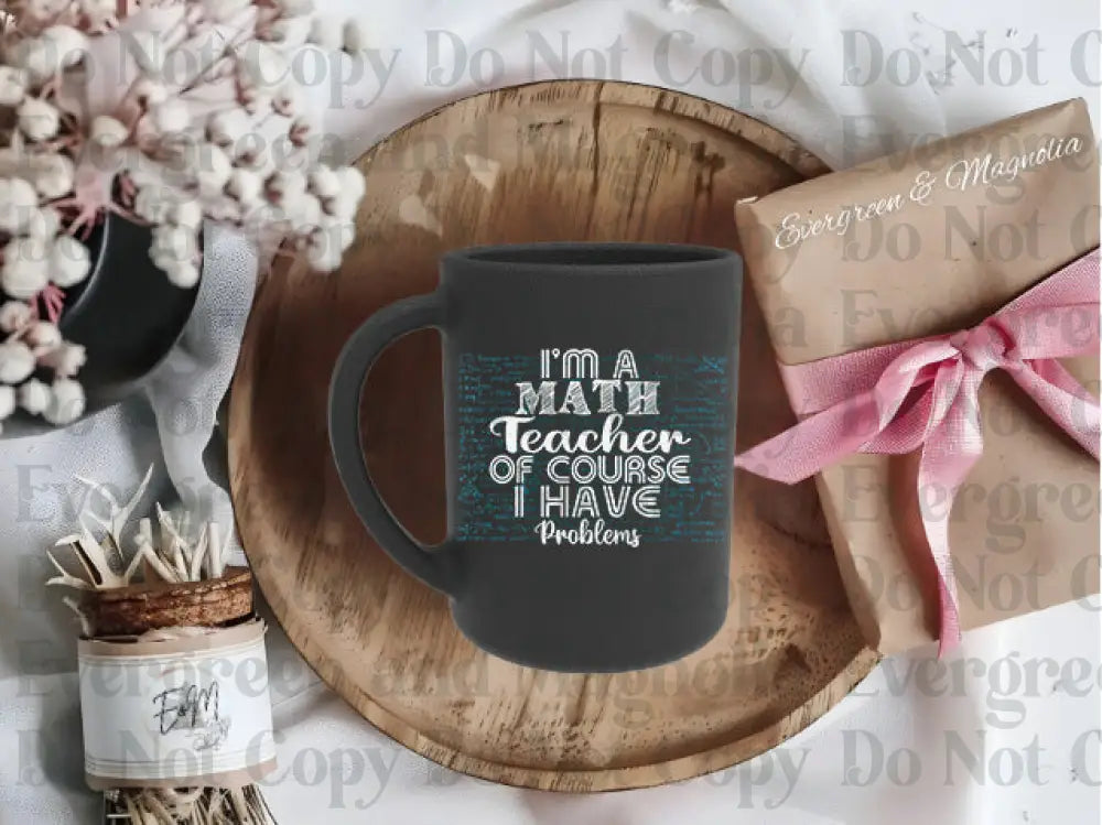 Math Teacher (14) Decal