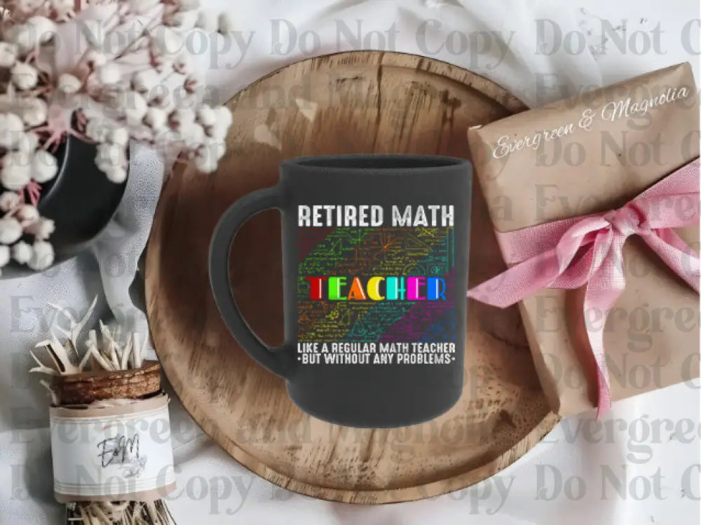 Math Teacher (25) Decal