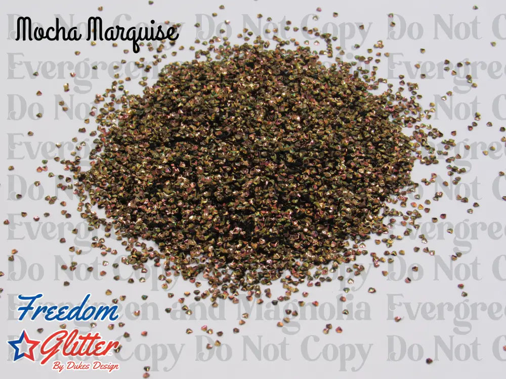 Mocha Marquise (Diamond Glitter)