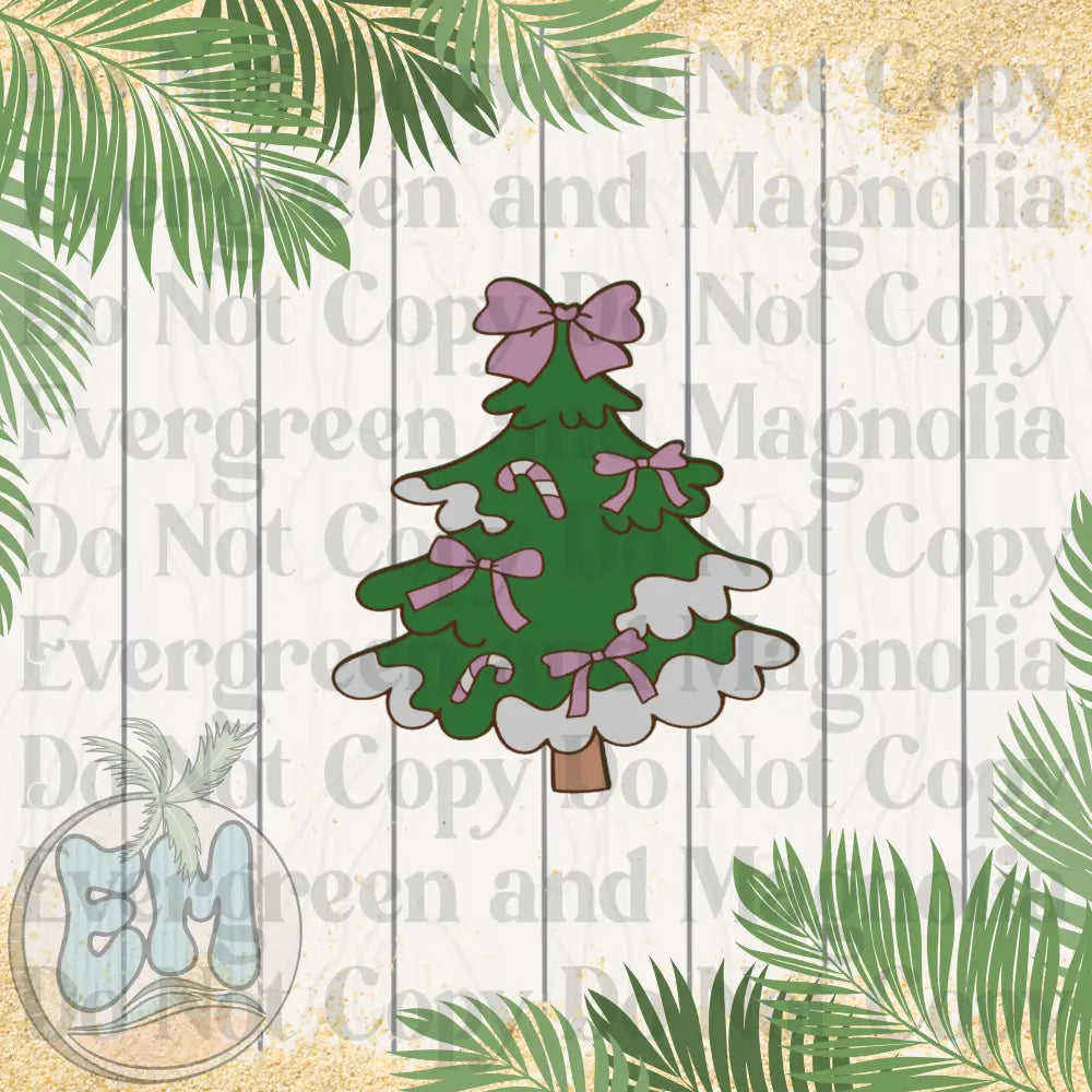Coquette snowy tree