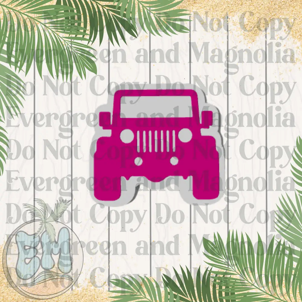 Pink SUV