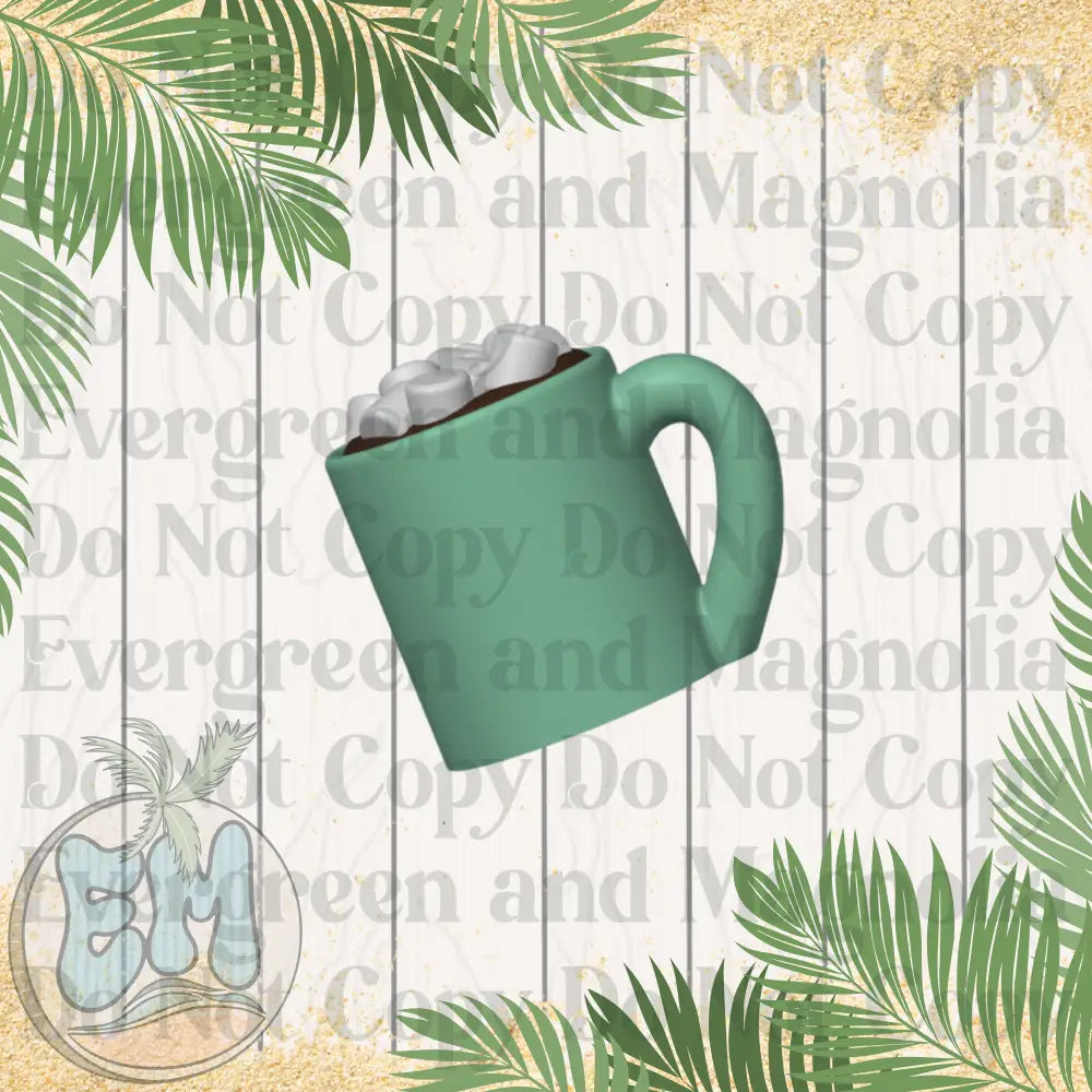 Green hot cocoa