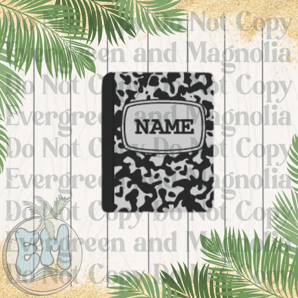 Custom composition journal