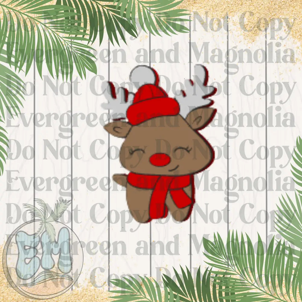 Cute reindeer