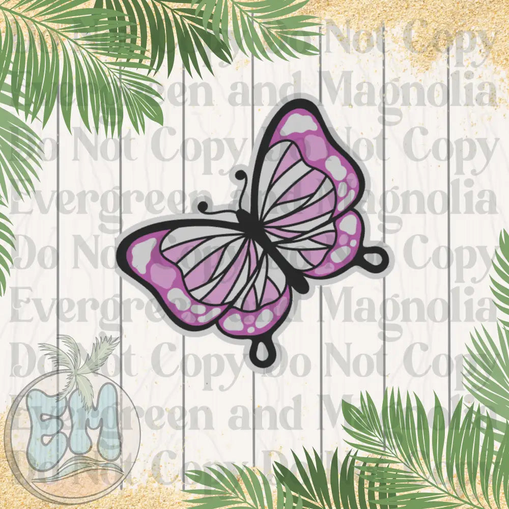 Pink butterfly