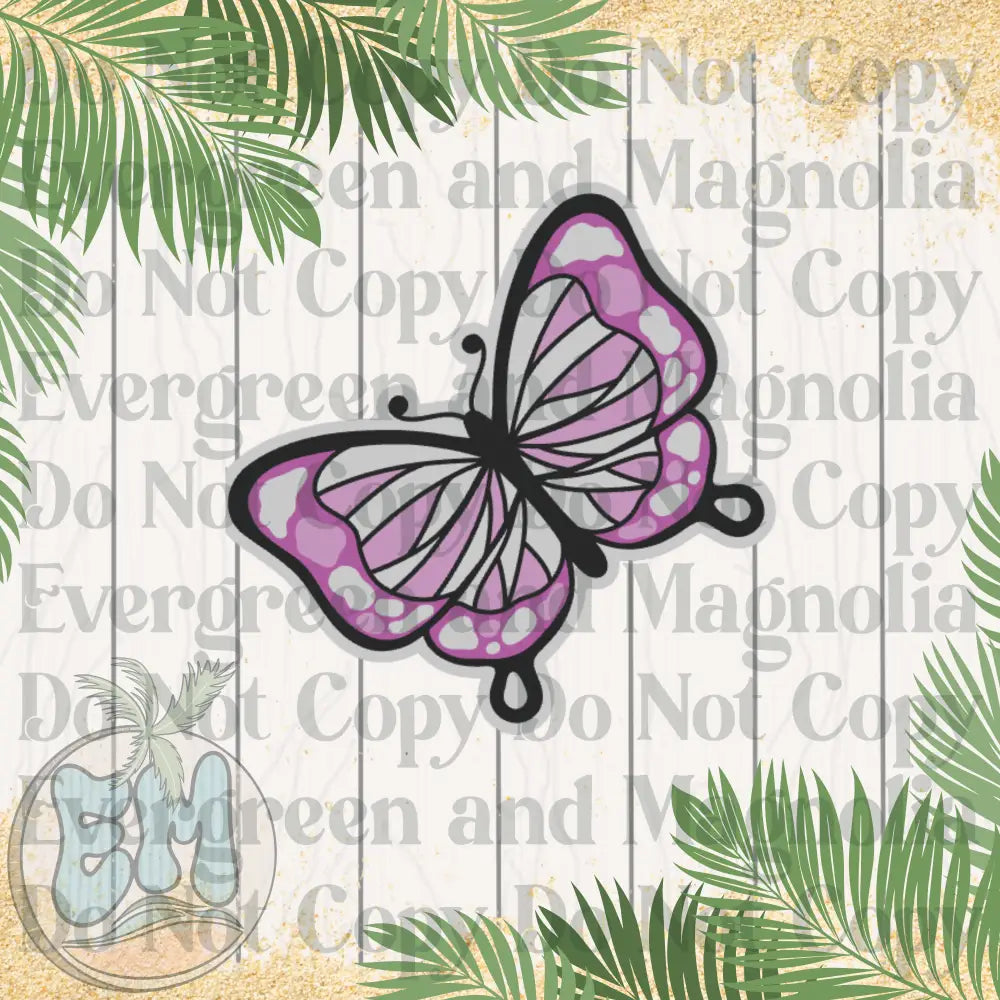 Pink butterfly