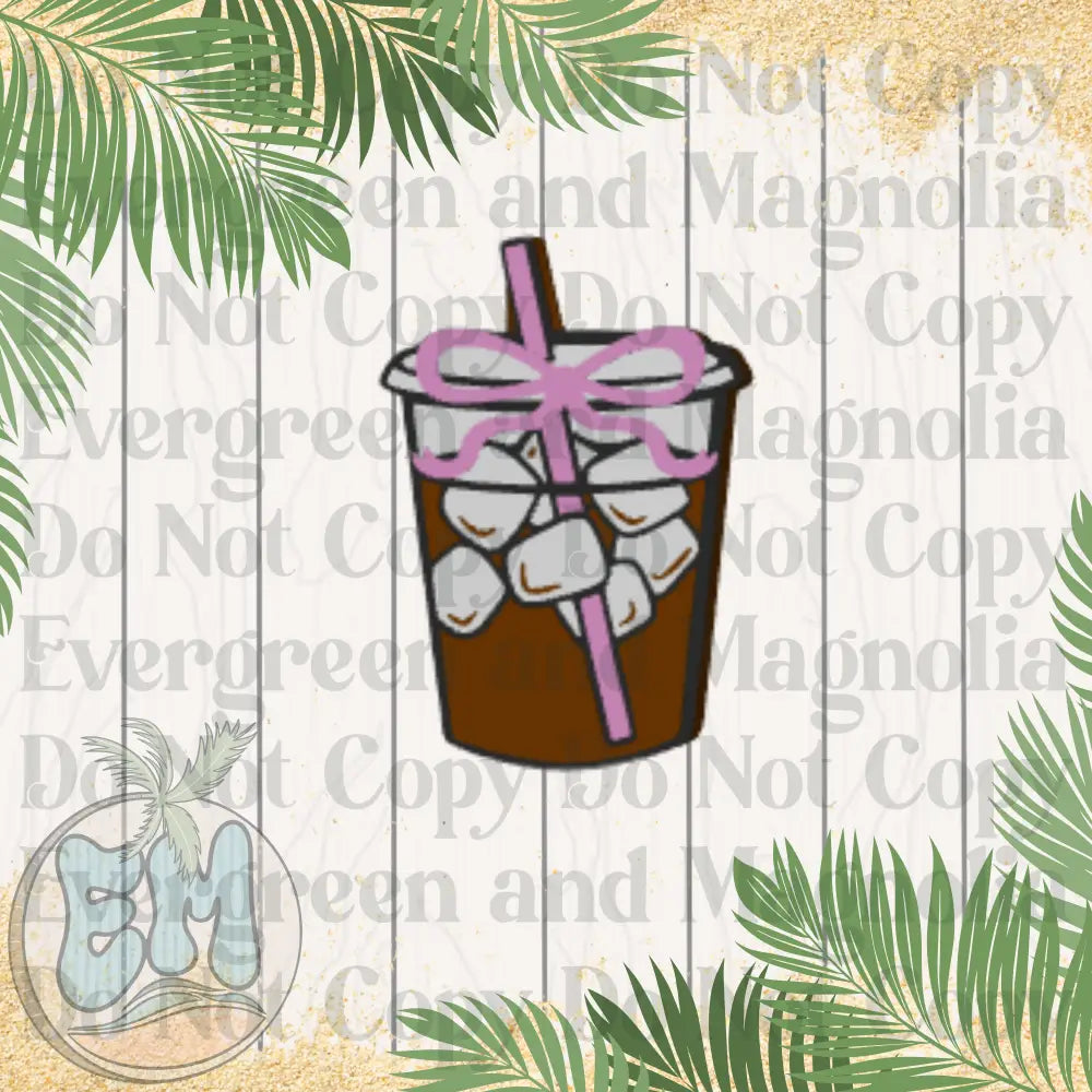 Coquette iced coffee