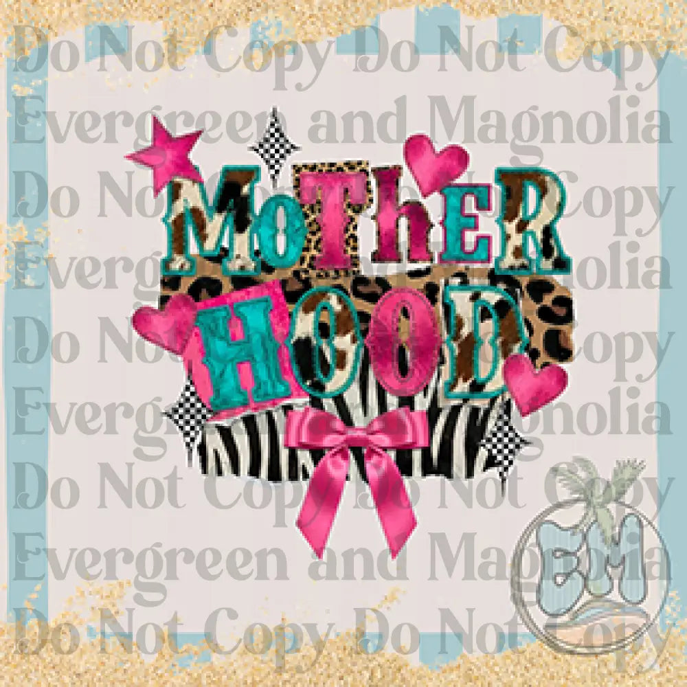 Motherhood animal print