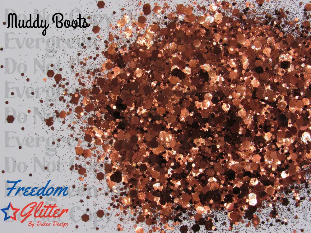 Muddy Boots (Metallic Glitter)