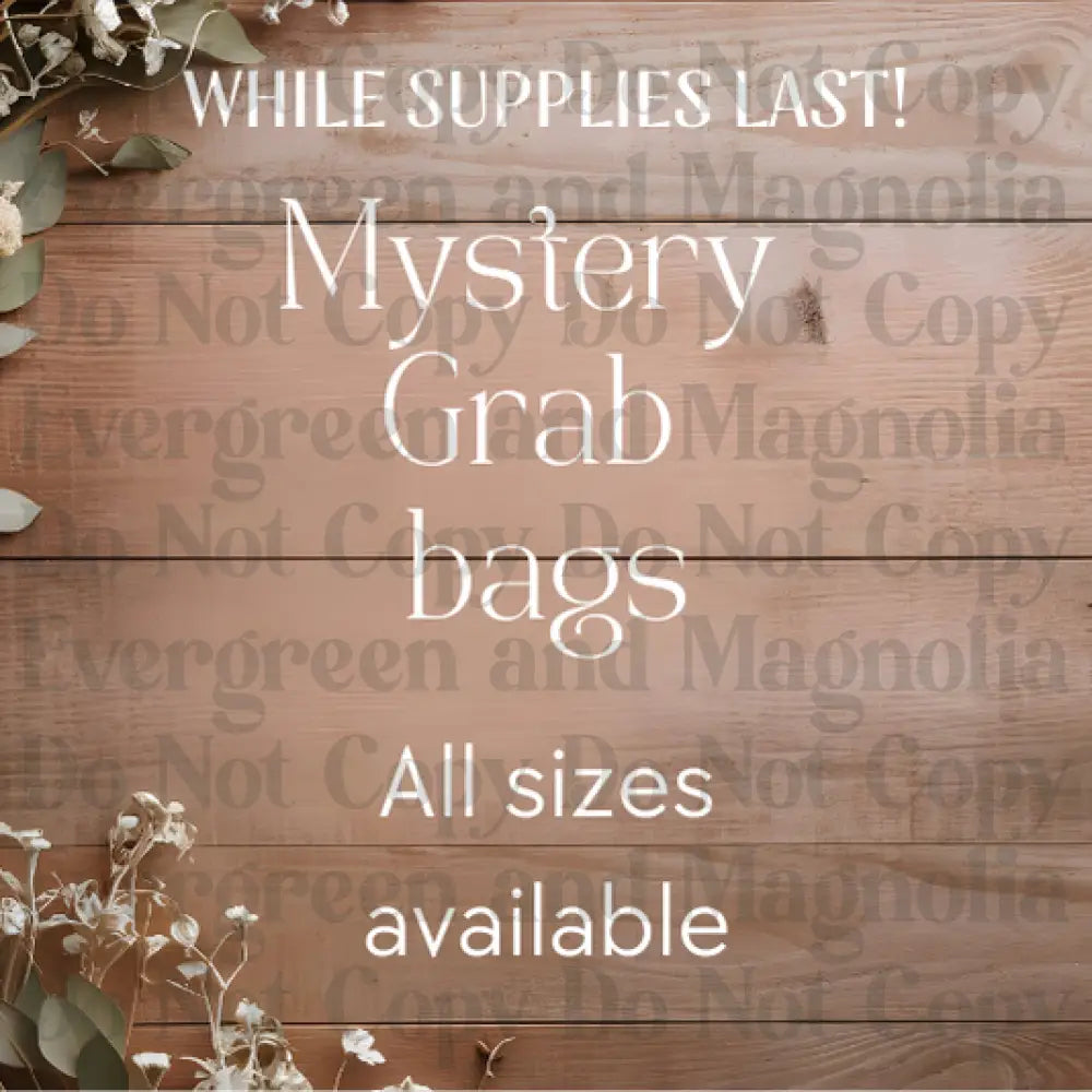 UVDTF wrap and Decal Grab Bags