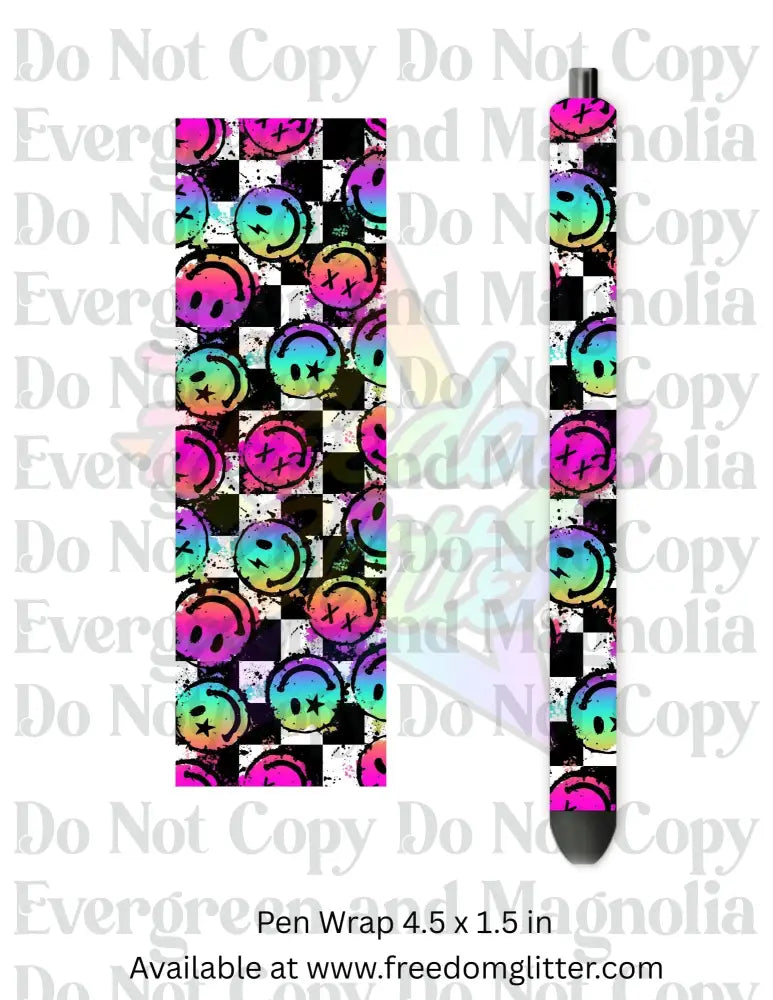 Neon Retro Grunge 1 (Printed Vinyl)