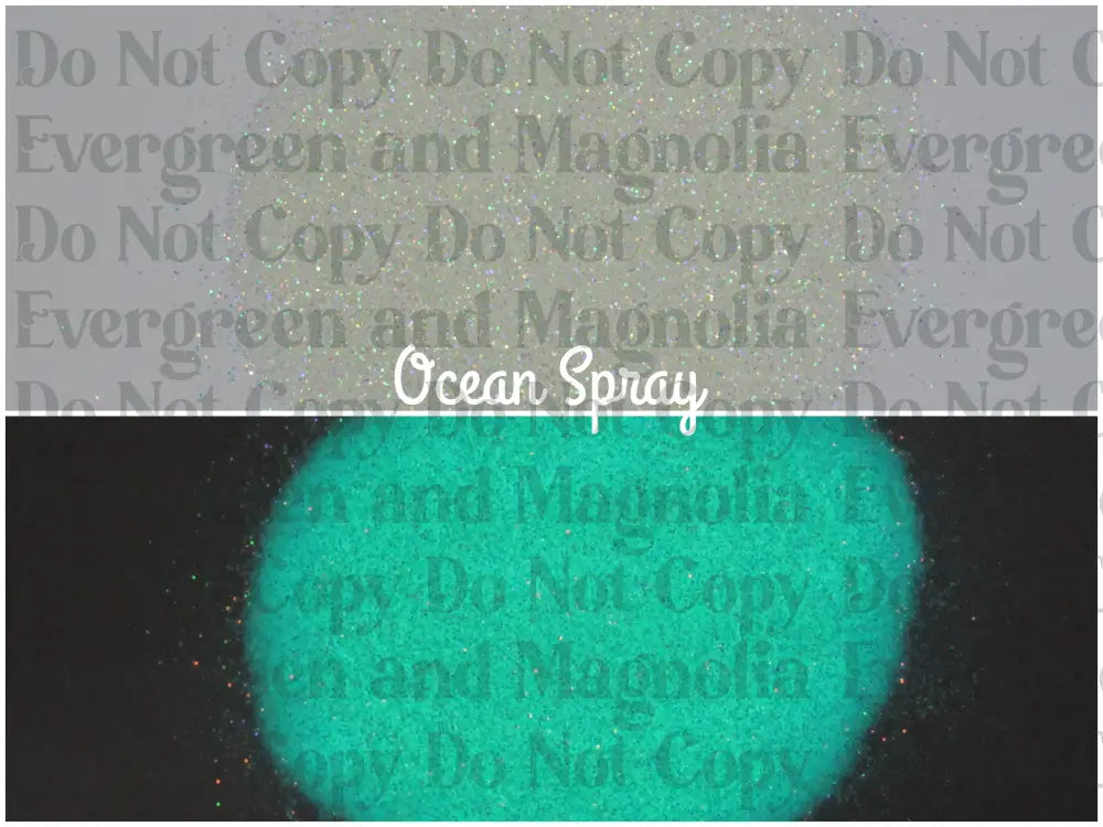 Ocean Spray (Glow Glitter)
