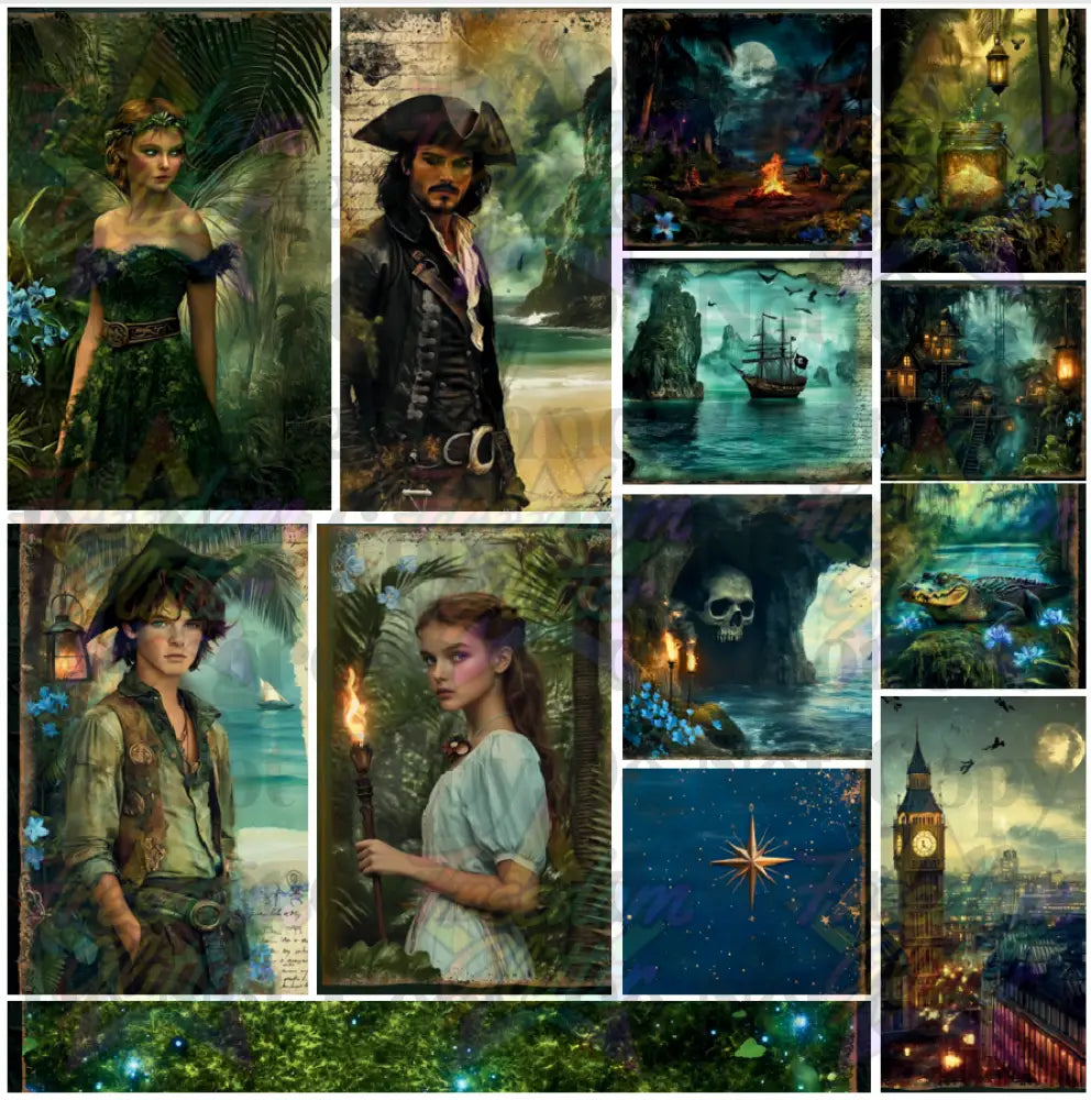 Mixed Image Sheet - Pan (Printed Vinyl)