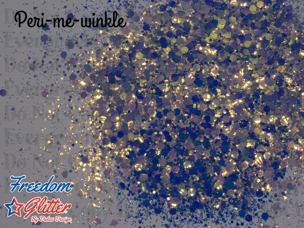 Peri-me-winkle (Metallic/Iridescent Glitter)