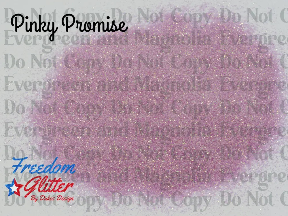 Pinky Promise (UV Glitter)