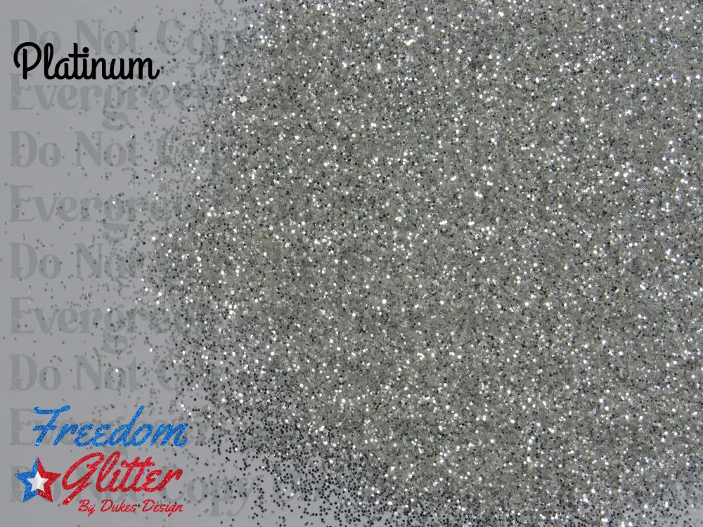 Platinum (Metallic Glitter)