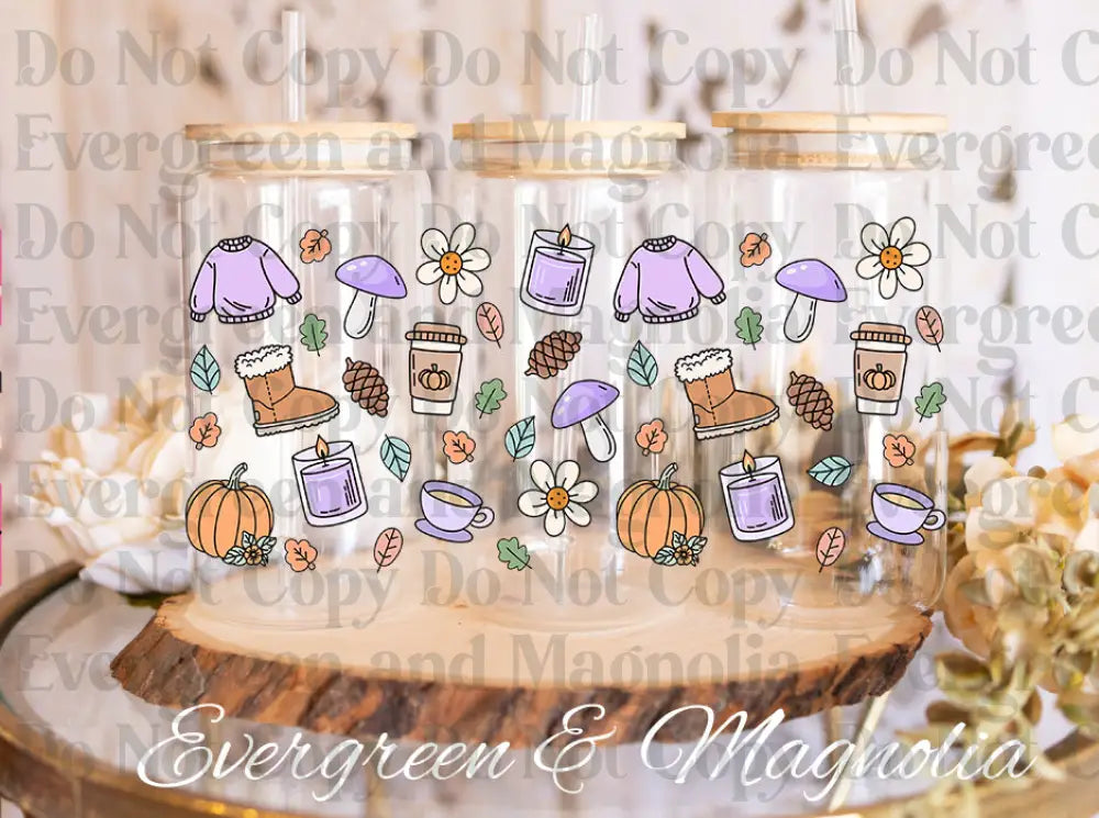 PurpleFall UV DTF print