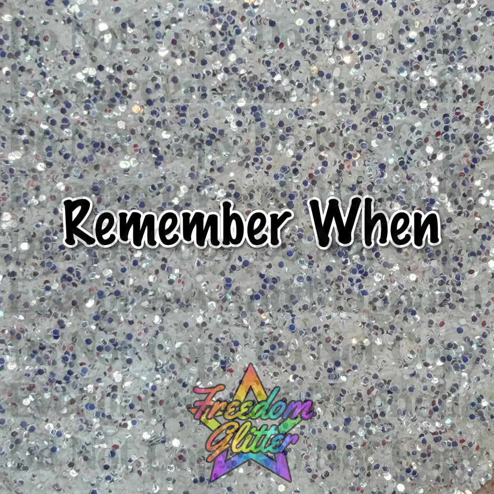 Remember When (Pearl Iridescent Glitter)