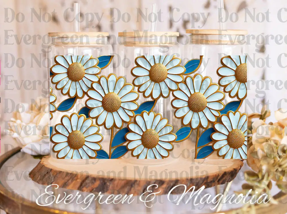 RetroDaisy UV DTF print