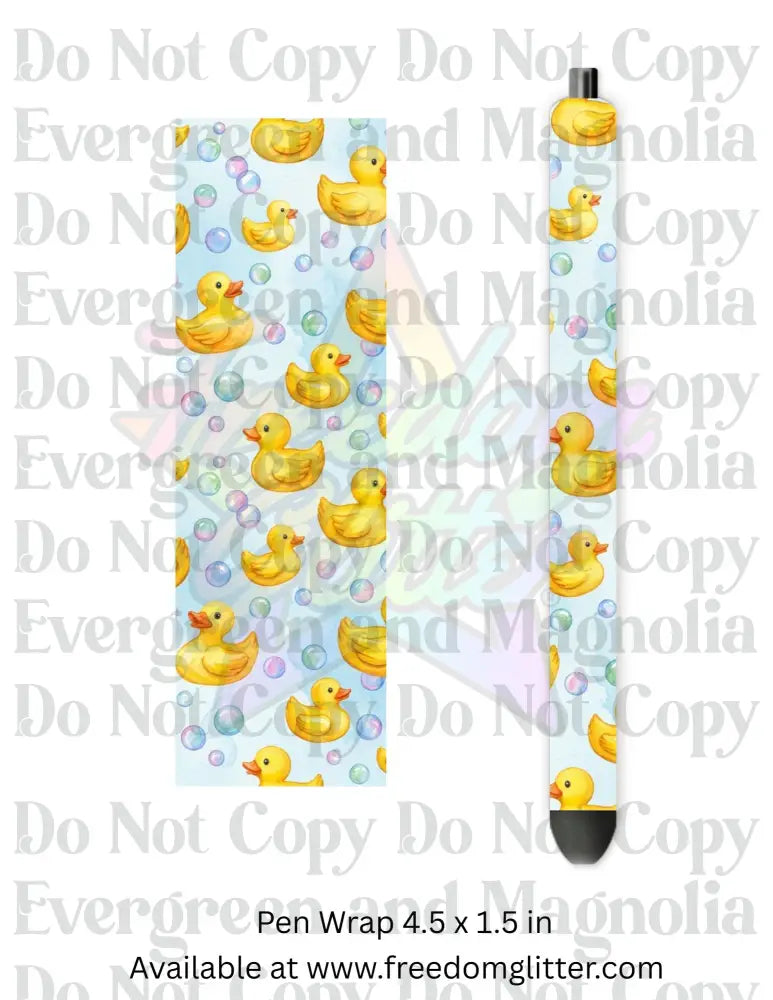 Rubber Duckies 3 (Printed Vinyl)