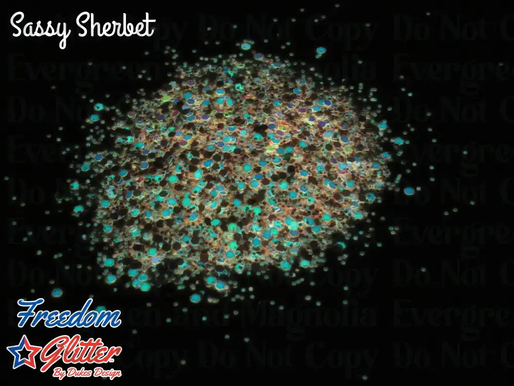 Sassy Sherbet (Glow Glitter)