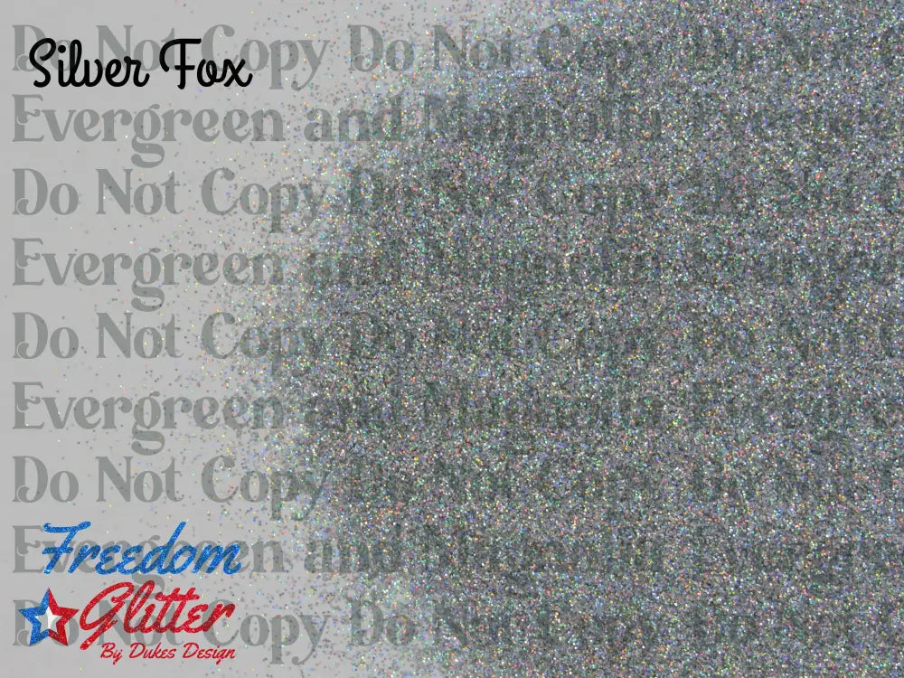 Silver Fox (Holographic Glitter)